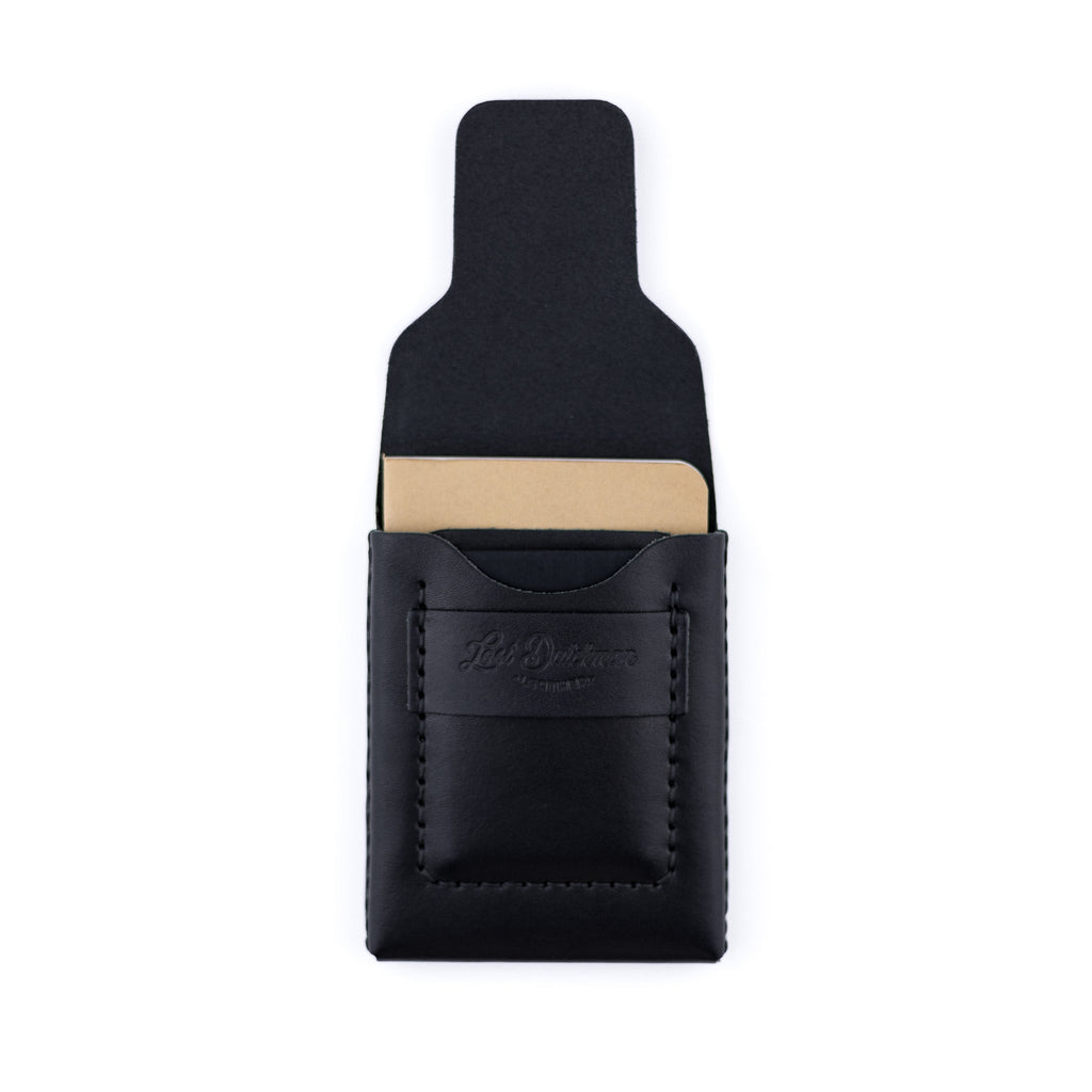The Huckleberry (tall) – Black Lost Dutchman Leather