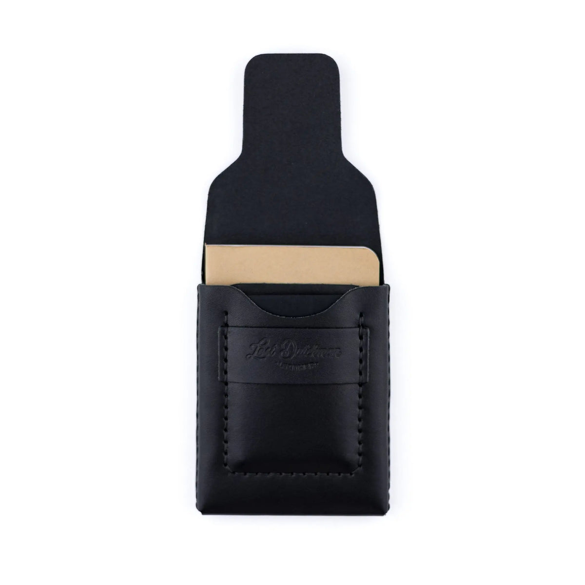 The Huckleberry (tall) – Black Lost Dutchman Leather