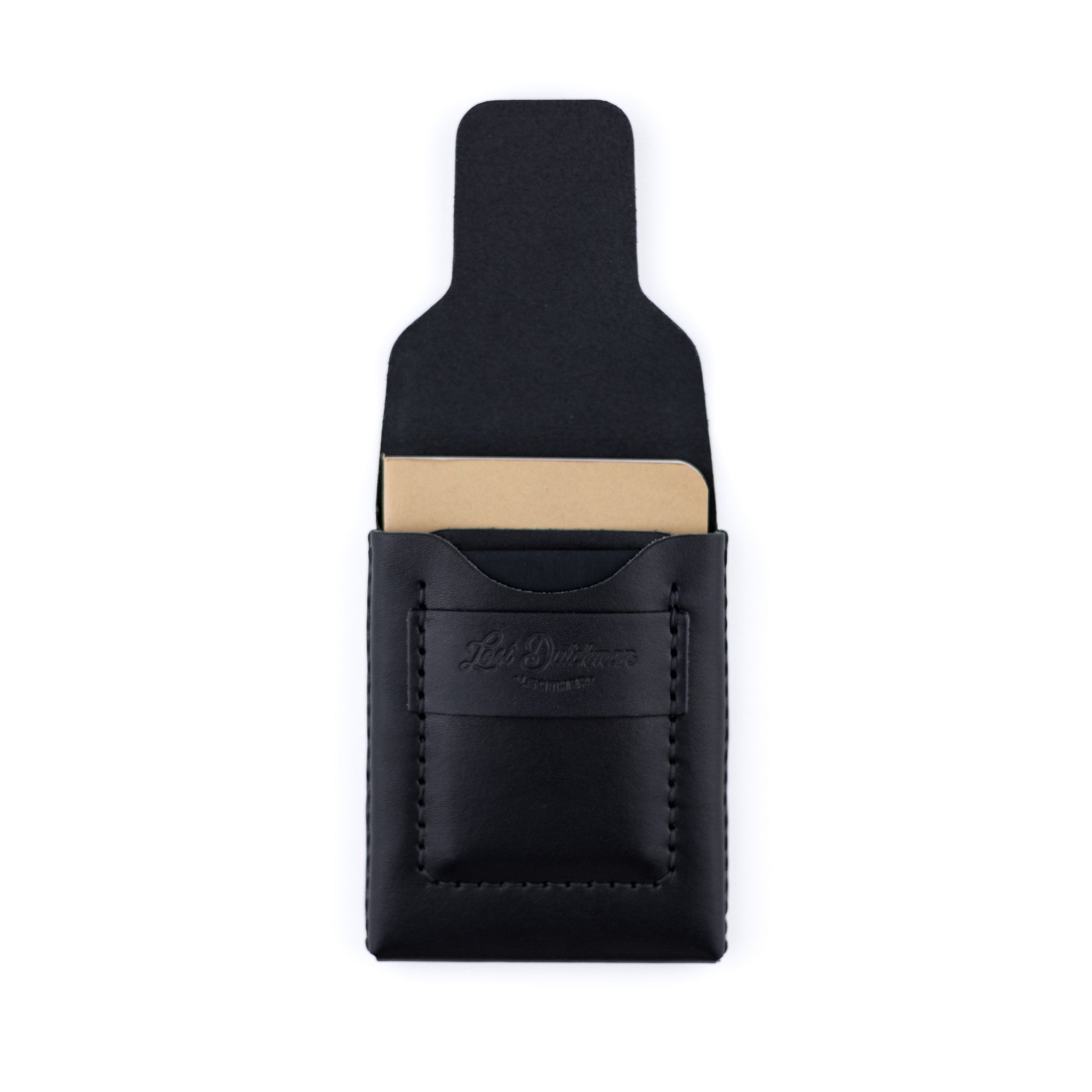 The Huckleberry (tall) – Black Lost Dutchman Leather