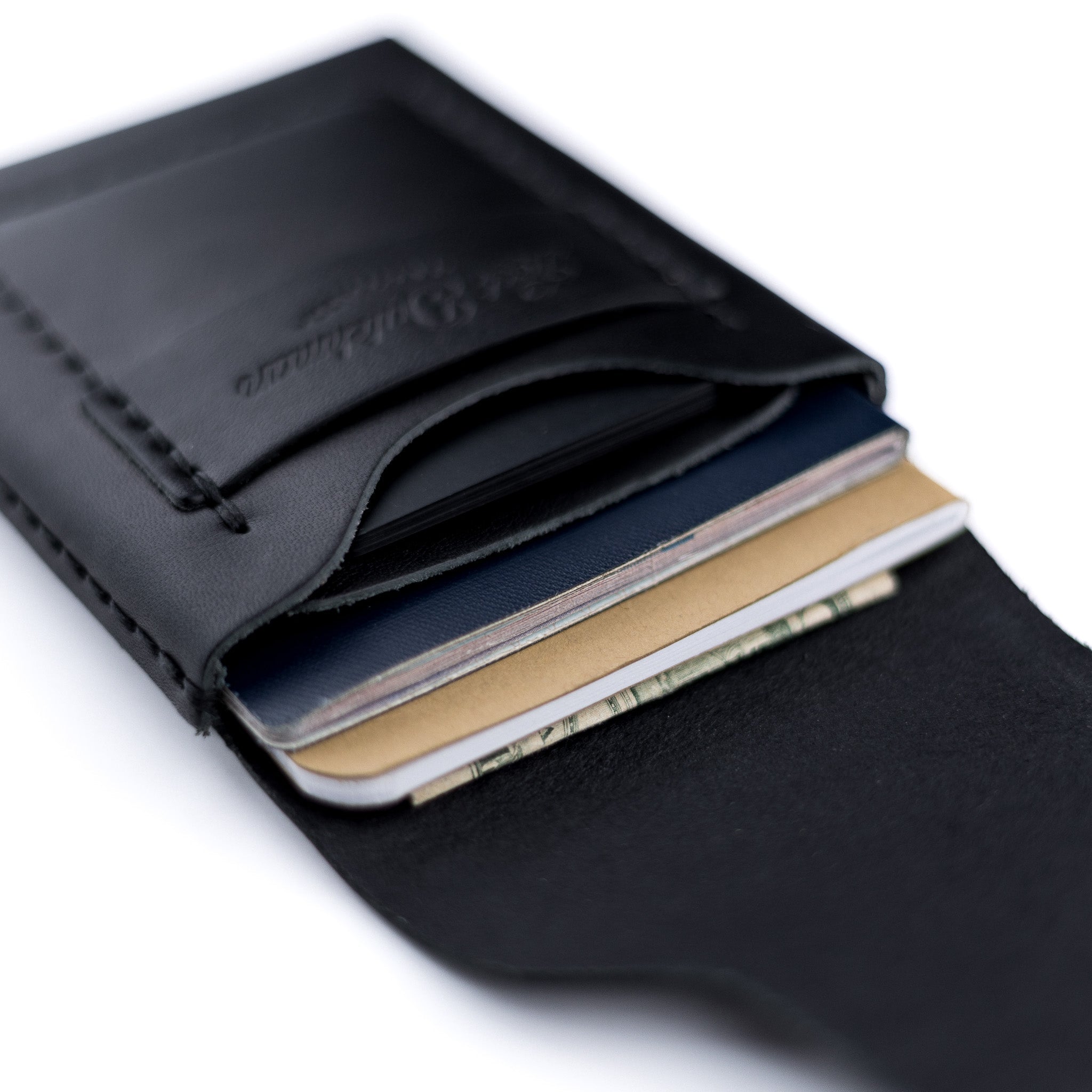 The Huckleberry (tall) – Black Lost Dutchman Leather