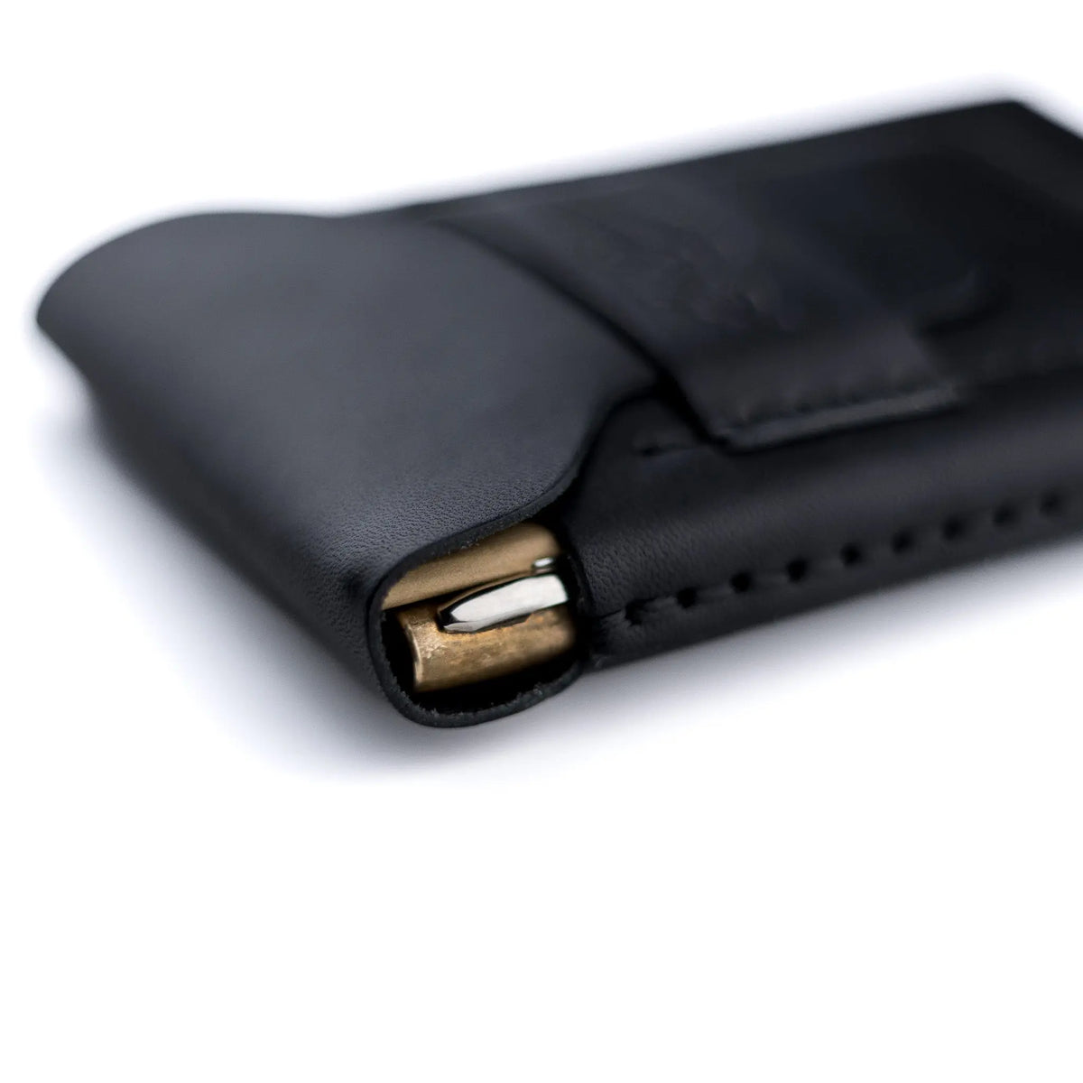 The Huckleberry (tall) – Black Lost Dutchman Leather
