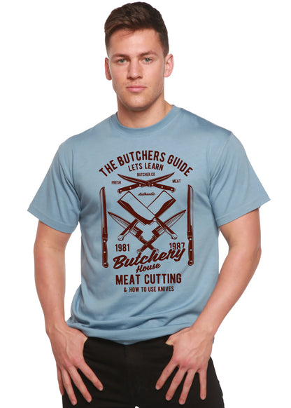 Butchery House Men's Bamboo Viscose/Organic Cotton Short Sleeve Graphic T-Shirt Spun Bamboo