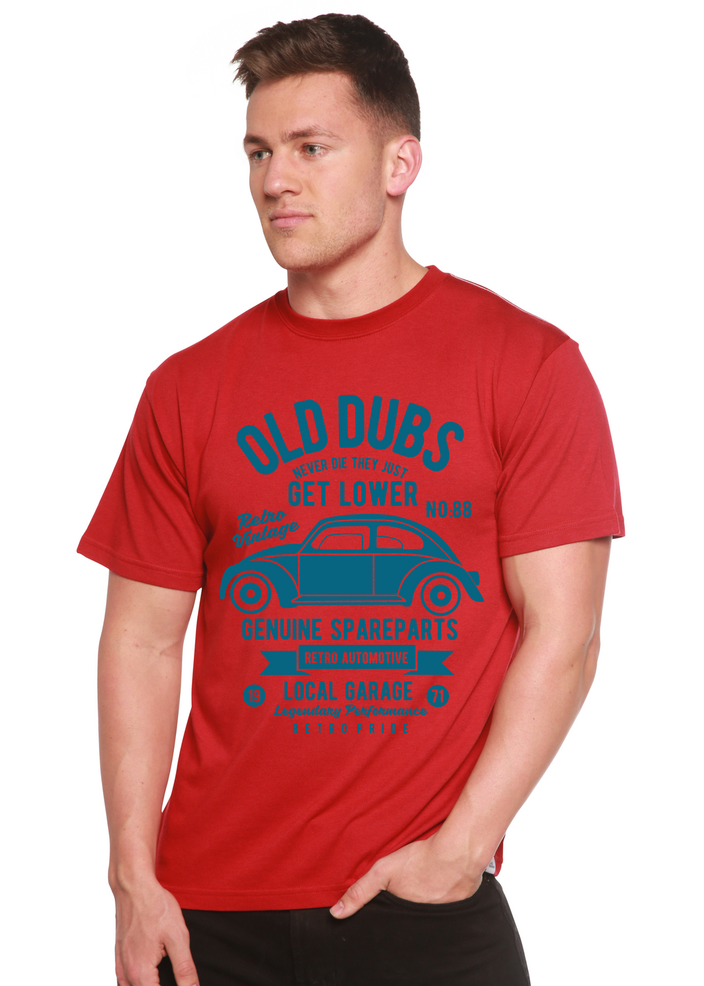 Old Dubs Spun Bamboo® Men's Bamboo Viscose/Organic Cotton Short Sleeve Graphic T-Shirt Spun Bamboo