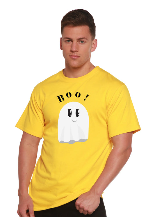 Boo Men's Bamboo Viscose/Organic Cotton Short Sleeve Graphic T-Shirt Spun Bamboo