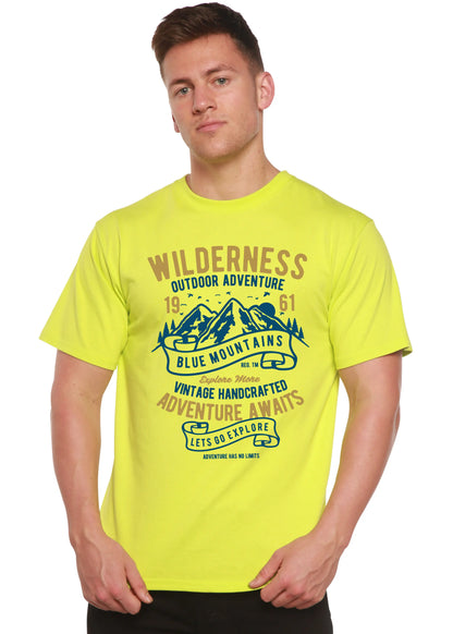 Wilderness Spun Bamboo® Men's Bamboo Viscose/Organic Cotton Short Sleeve Graphic T-Shirt Spun Bamboo