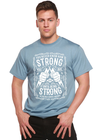 Strong Spun Bamboo® Men's Bamboo Viscose/Organic Cotton Short Sleeve Graphic T-Shirt Spun Bamboo