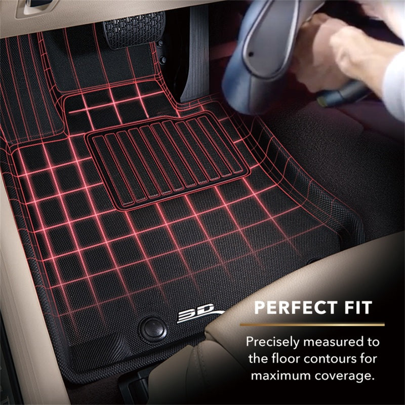 3D MAXpider 22-23 Lucid Air Kagu Floor Mat- Black R1 R2 L1LU00001509 FR SPORT