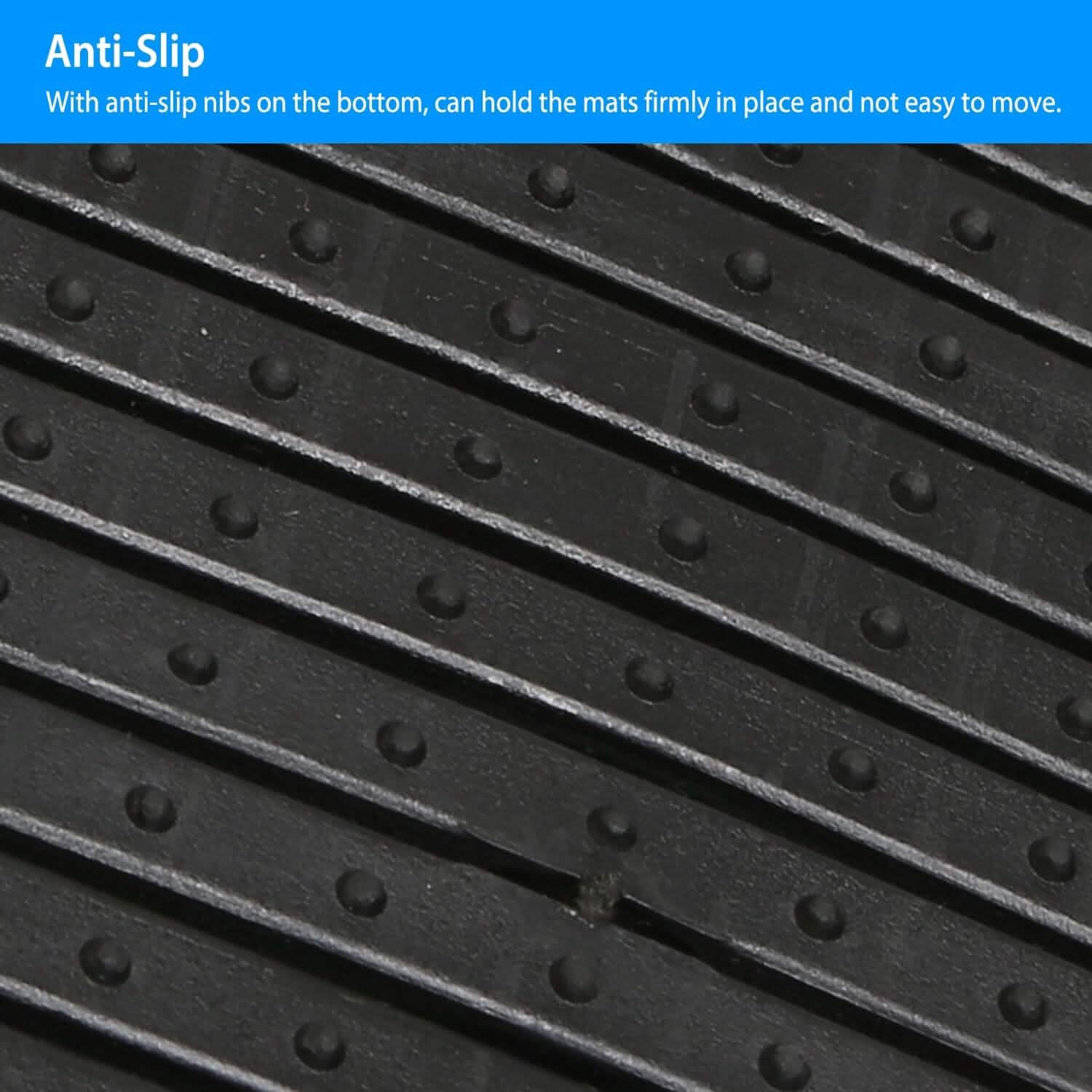 3-Piece: Automotive Floor Mats Set DailySale