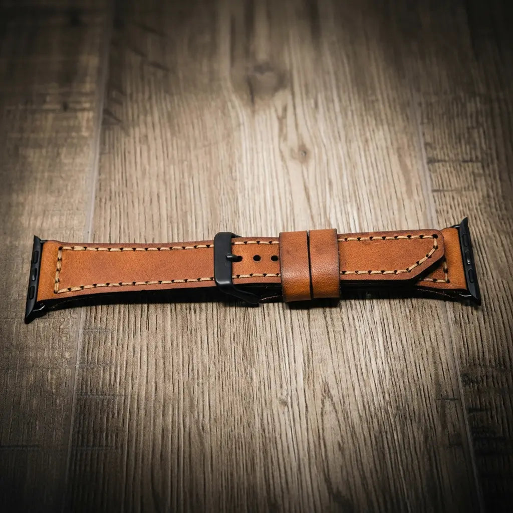 Apple Watch Leather Band Bull Sheath Leather