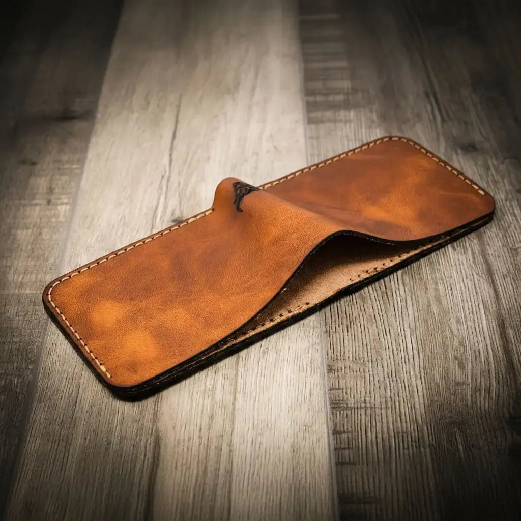 Rio Grande Bifold Wallet Bull Sheath Leather