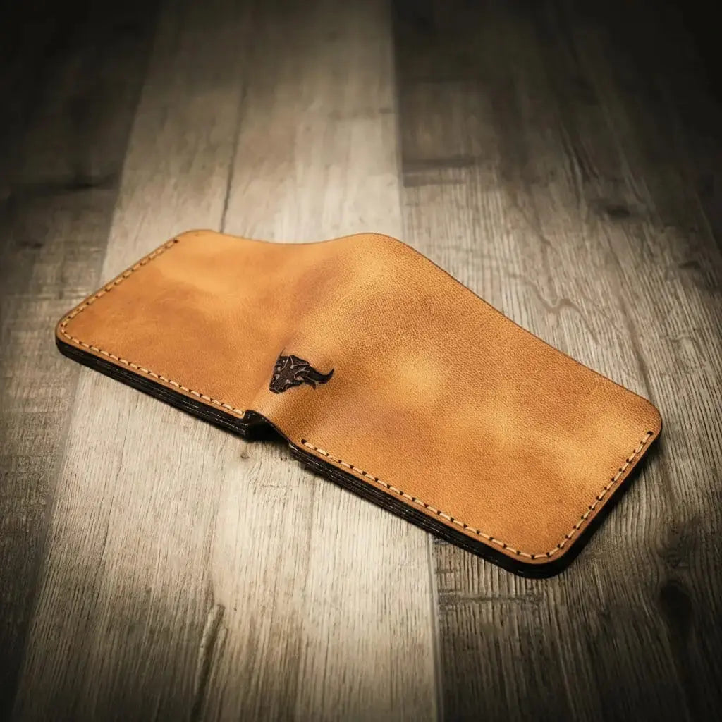 Rio Grande Bifold Wallet Bull Sheath Leather