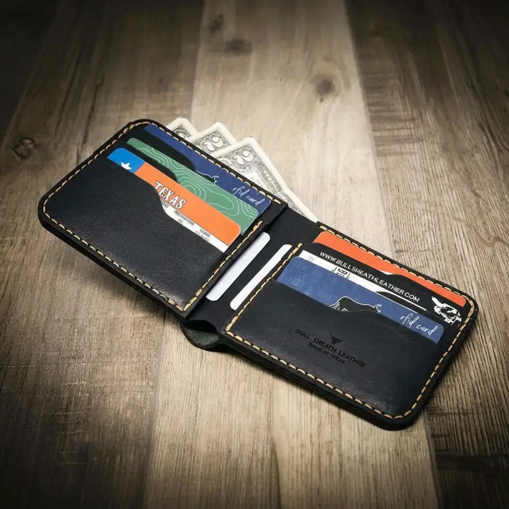 Big Bend Bifold Wallet Bull Sheath Leather