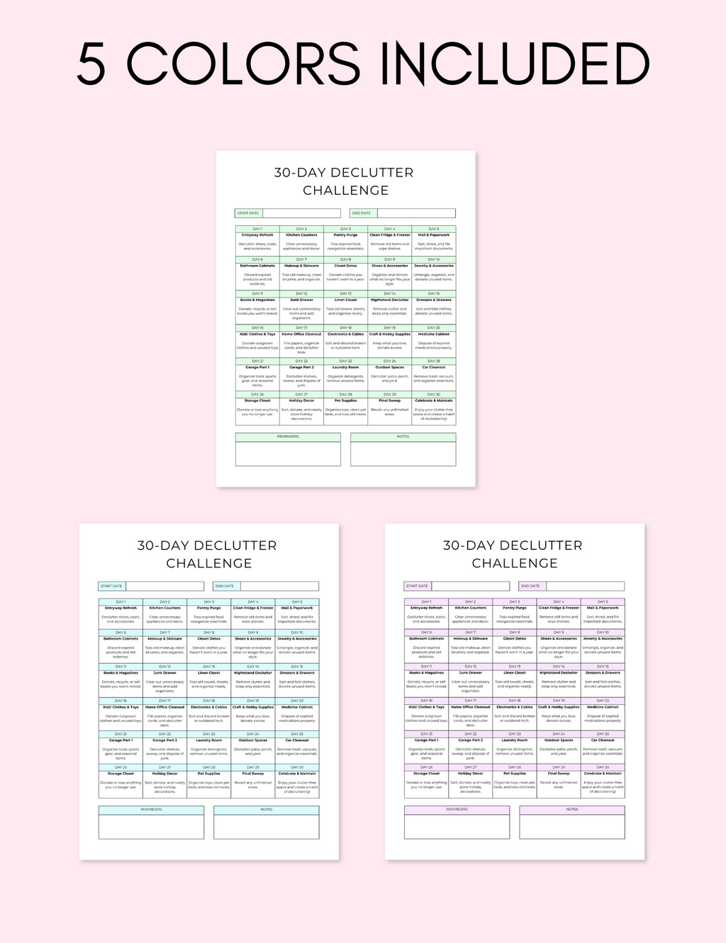 30-Day Declutter Challenge Jessica Autumn