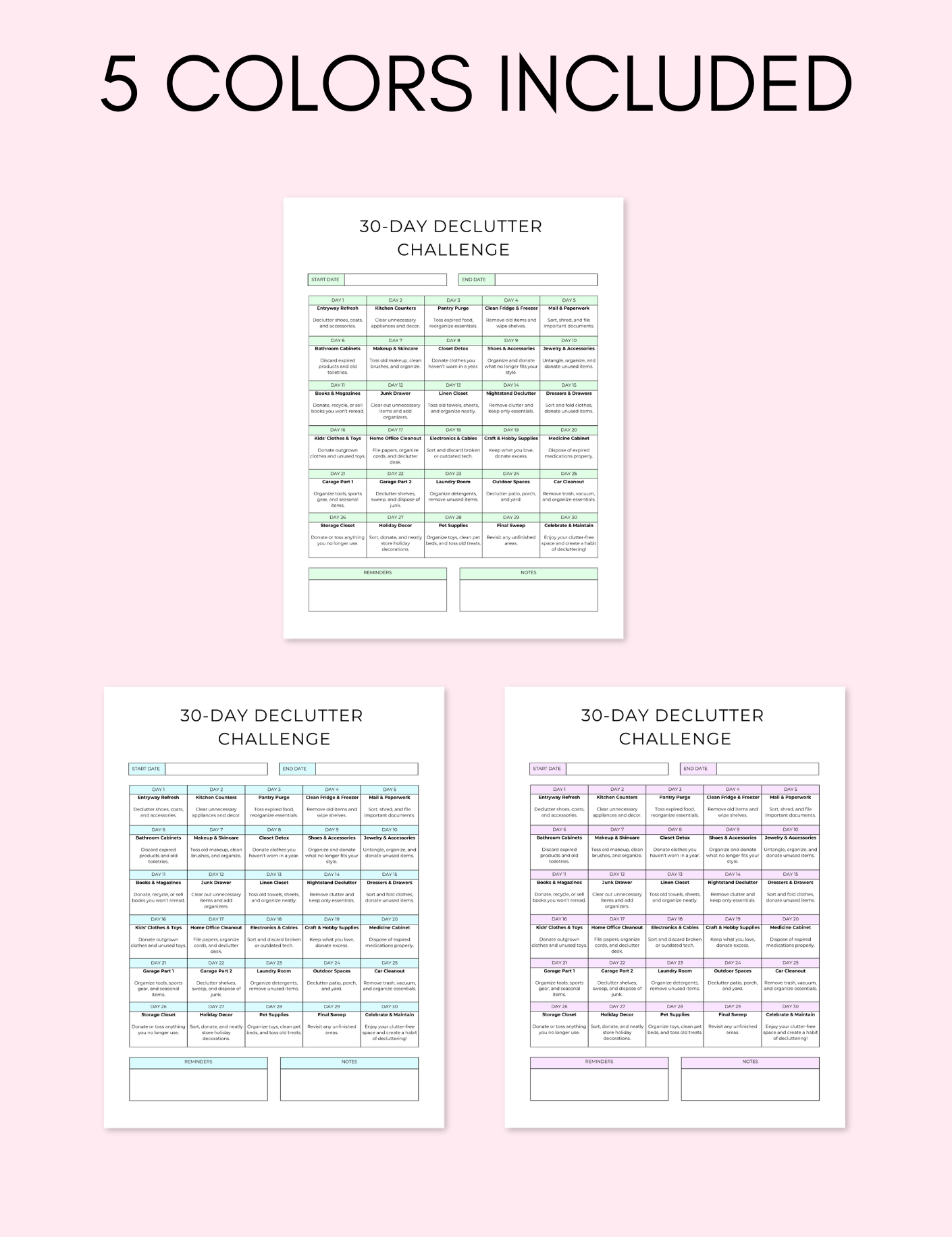 30-Day Declutter Challenge Jessica Autumn