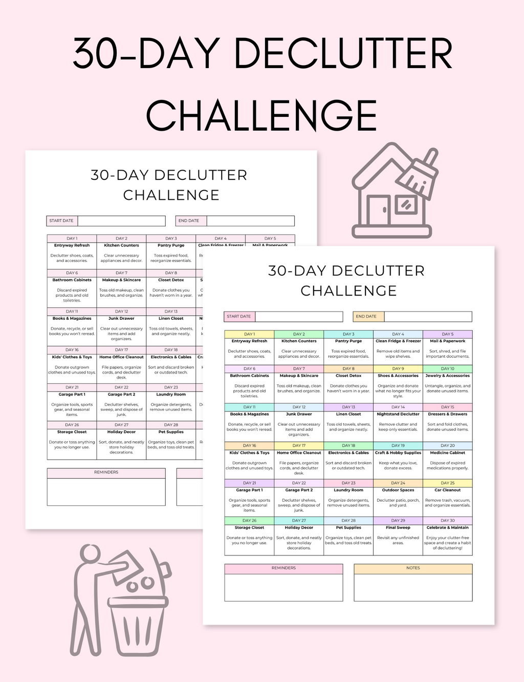 30-Day Declutter Challenge Jessica Autumn