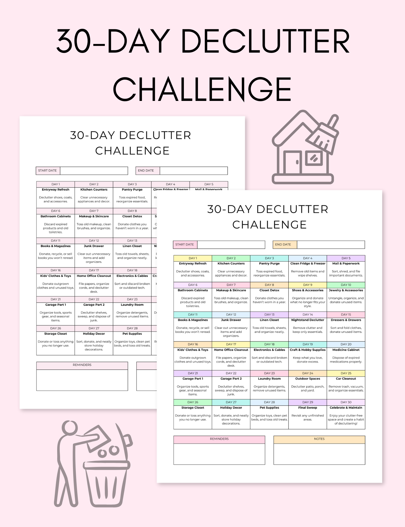 30-Day Declutter Challenge Jessica Autumn