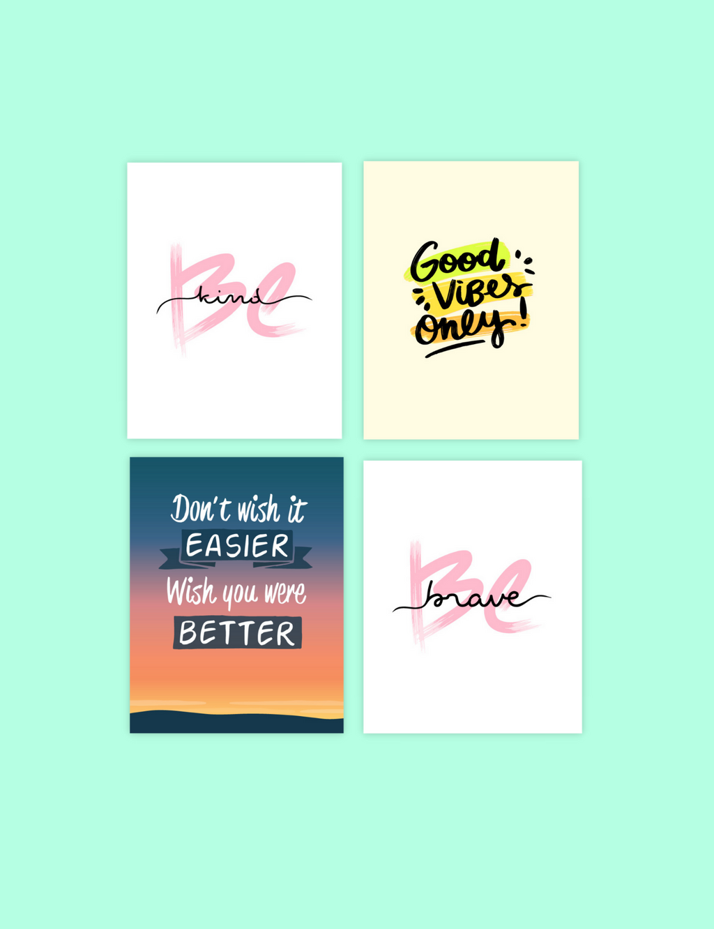10 Motivational Quote Wall Art Jessica Autumn