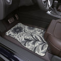 Floral Car Floor Mats, Elegant Auto Accessories, Flower Print Mats, Car Decor, Gift for Car Lovers, Home Decor Grayceful LLC
