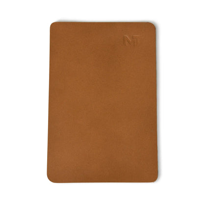 Caramel Luxe Leather Desk Mat + Mouse Pad Classy Leather Bags