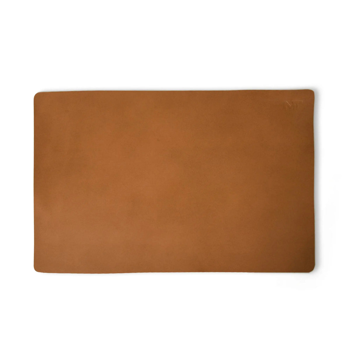 Caramel Luxe Leather Desk Mat + Mouse Pad Classy Leather Bags
