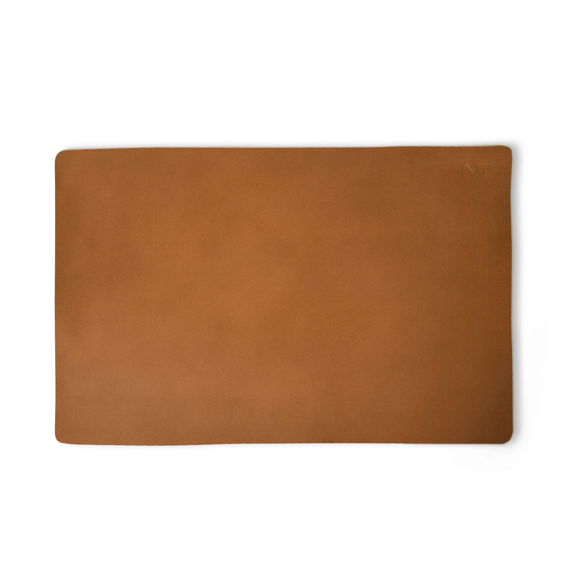 Caramel Luxe Leather Desk Mat + Mouse Pad Classy Leather Bags