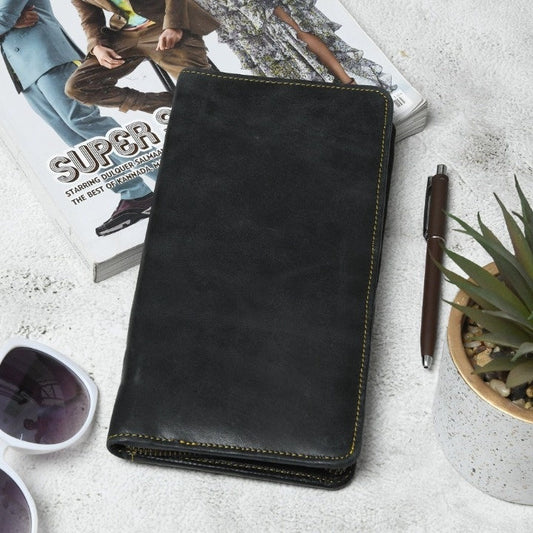 Blair Women's Wallet- Black Classy Leather Bags