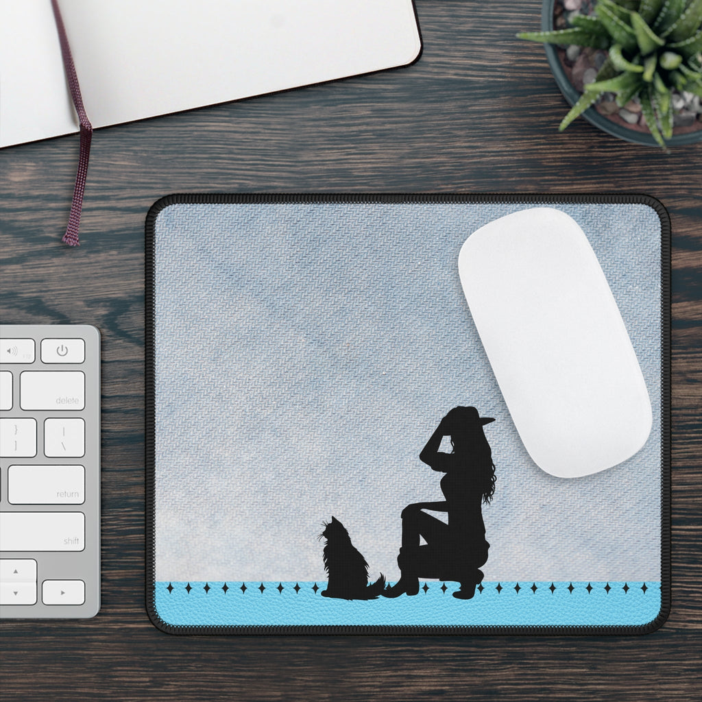 Cowgirl Cat Lady Gaming Mouse Pad EpiAl's Shop