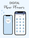 Digital Phone Planner Blue Jessica Autumn