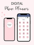 Digital Phone Planner Pink Jessica Autumn