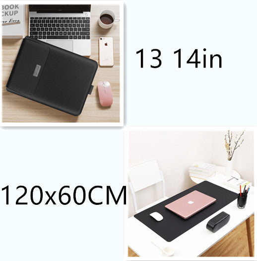 Simple Laptop Extra Large Leather Mouse Pad FLIPSTYLEZLLC