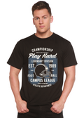 Play Hard Spun Bamboo® Men's Bamboo Viscose/Organic Cotton Short Sleeve Graphic T-Shirt Spun Bamboo