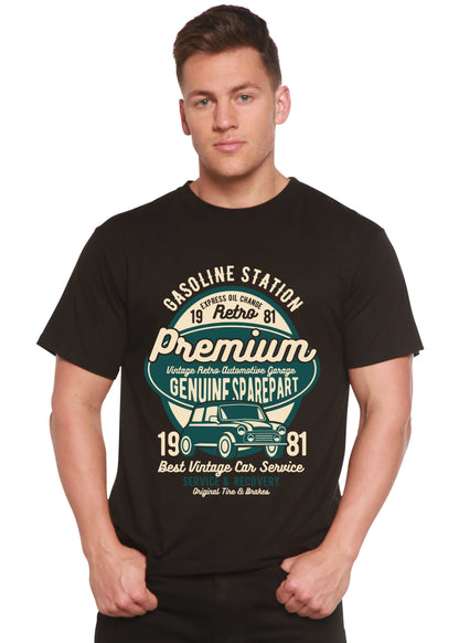 Premium Garage Spun Bamboo® Men's Bamboo Viscose/Organic Cotton Short Sleeve Graphic T-Shirt Spun Bamboo