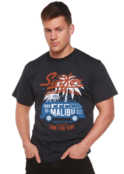 Team Surfer Spun Bamboo® Men's Bamboo Viscose/Organic Cotton Short Sleeve Graphic T-Shirt Spun Bamboo