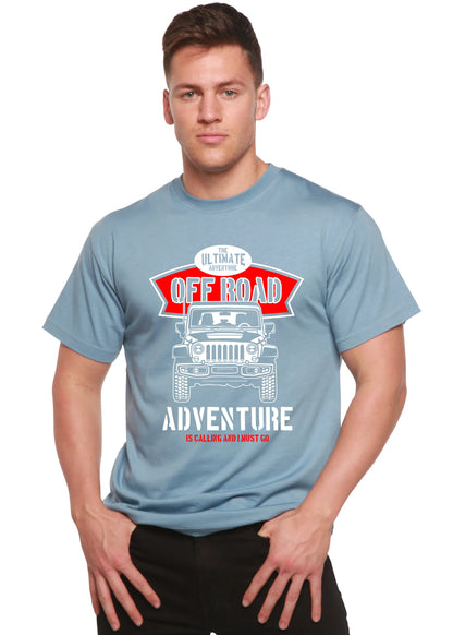 Off Road Spun Bamboo® Men's Bamboo Viscose/Organic Cotton Short Sleeve Graphic T-Shirt Spun Bamboo