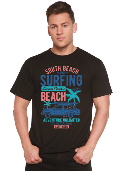 South Beach Spun Bamboo® Men's Bamboo Viscose/Organic Cotton Short Sleeve Graphic T-Shirt Spun Bamboo