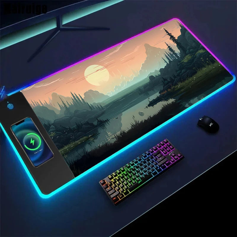 Wireless Charging Mouse Pad ViralGalleria.com
