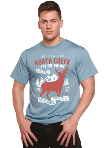 North Creek Spun Bamboo® Men's Bamboo Viscose/Organic Cotton Short Sleeve Graphic T-Shirt Spun Bamboo