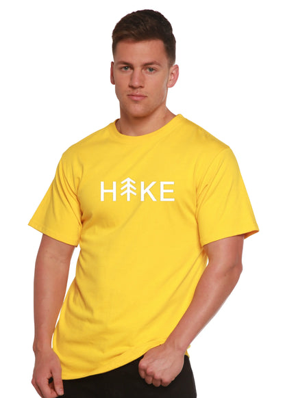 Hike Men's Bamboo Viscose/Organic Cotton Short Sleeve Graphic T-Shirt Spun Bamboo