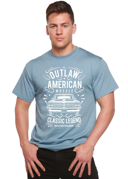 Outlaw American Muscle Spun Bamboo® Men's Bamboo Viscose/Organic Cotton Short Sleeve Graphic T-Shirt Spun Bamboo