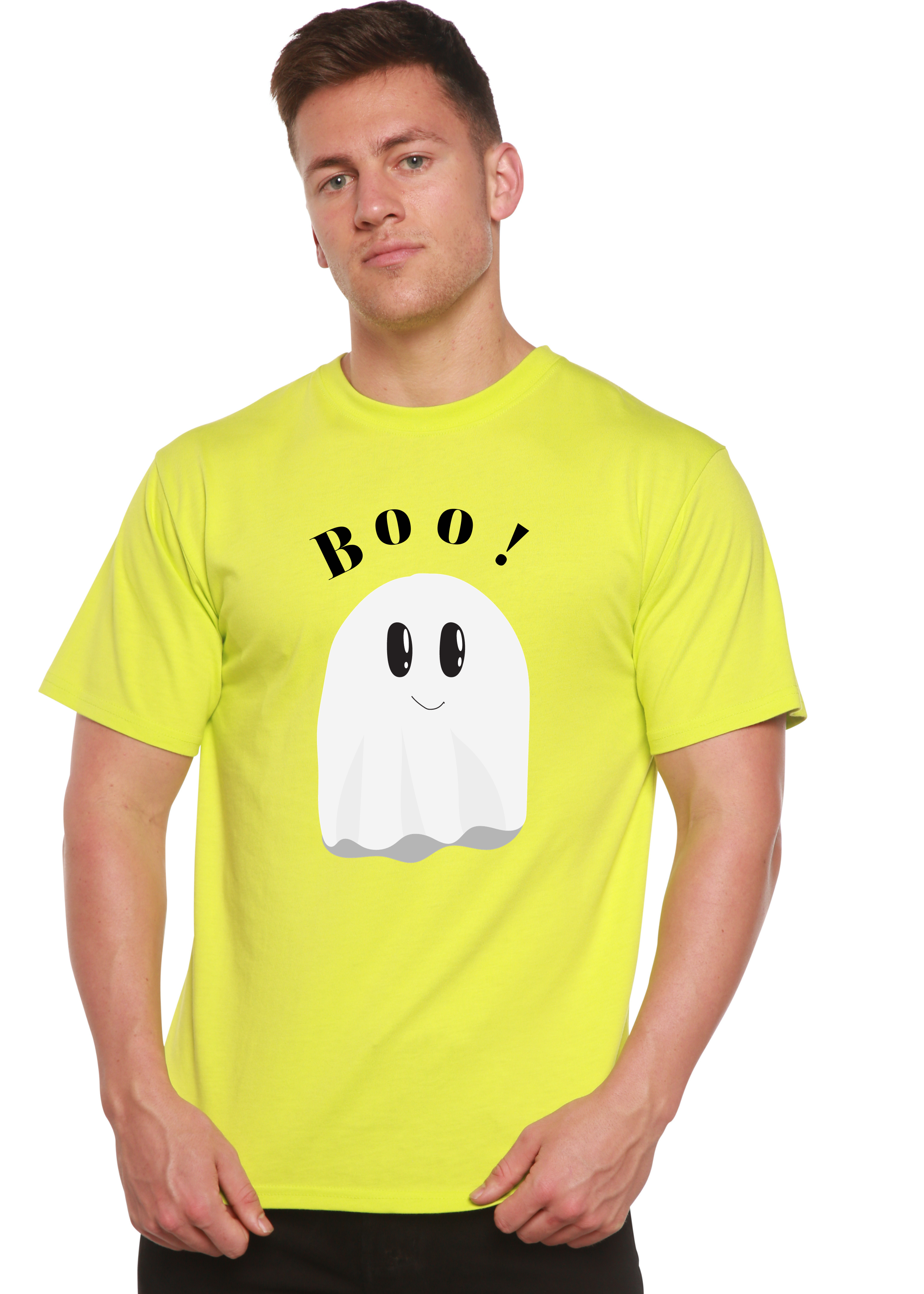 Boo Men's Bamboo Viscose/Organic Cotton Short Sleeve Graphic T-Shirt Spun Bamboo