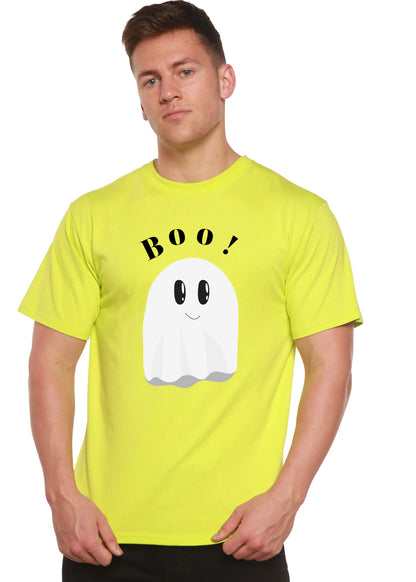 Boo Men's Bamboo Viscose/Organic Cotton Short Sleeve Graphic T-Shirt Spun Bamboo