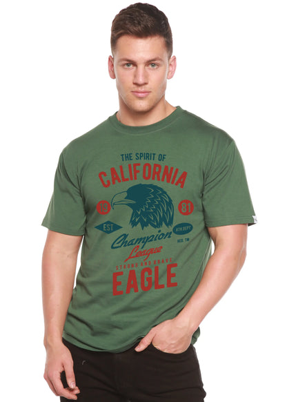 The Spirit of Spun Bamboo® Men's Bamboo Viscose/Organic Cotton Short Sleeve Graphic T-Shirt Spun Bamboo