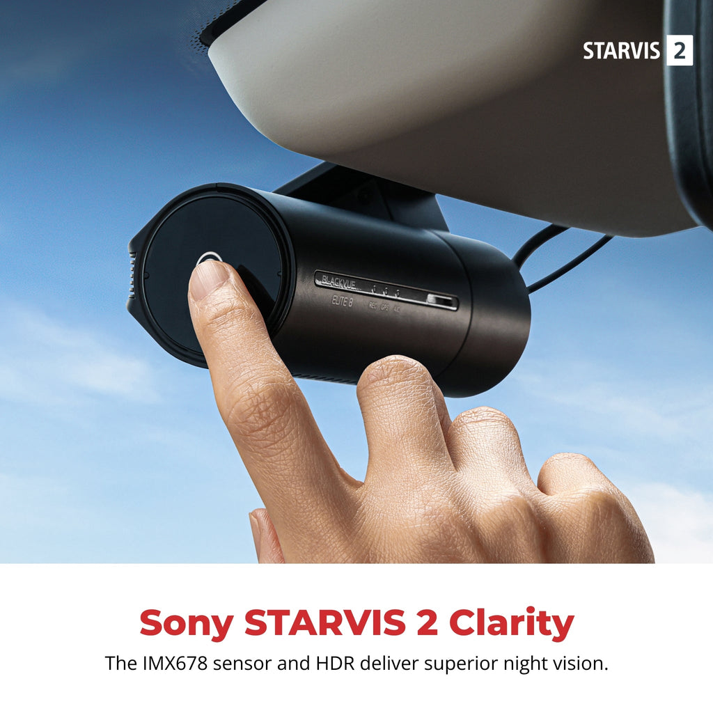 BlackVue Elite 8 2CH 2K QHD Sony STARVIS 2 Dash Cam BlackboxMyCar