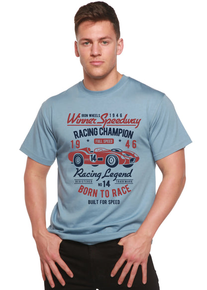 Winner Speedway Spun Bamboo® Men's Bamboo Viscose/Organic Cotton Short Sleeve Graphic T-Shirt Spun Bamboo