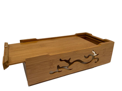 Bamboo Tissue Box Spun Bamboo