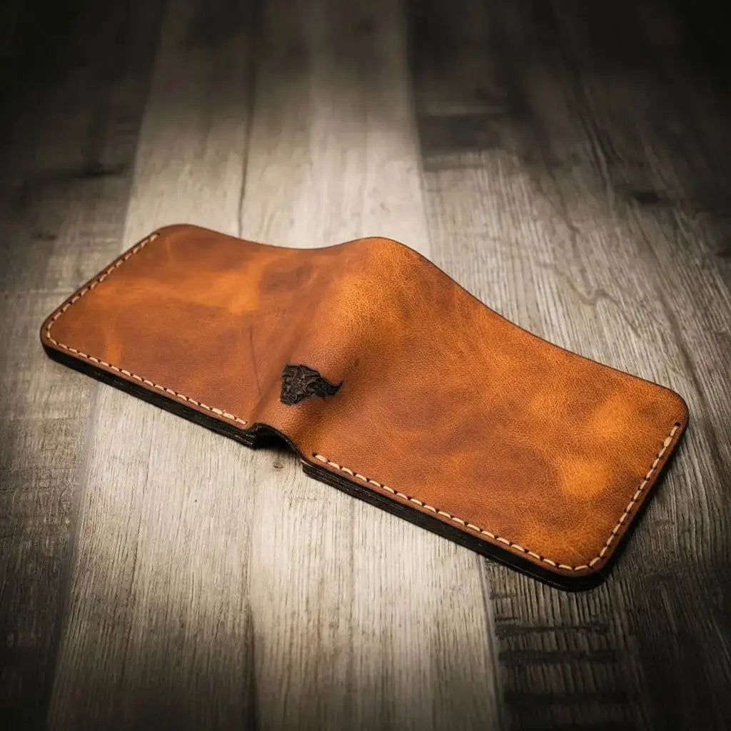 Rio Grande Bifold Wallet Bull Sheath Leather