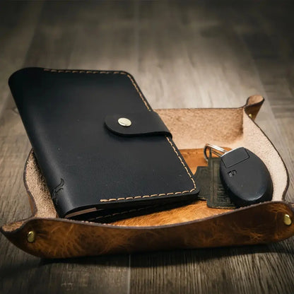 Valet Tray Bull Sheath Leather
