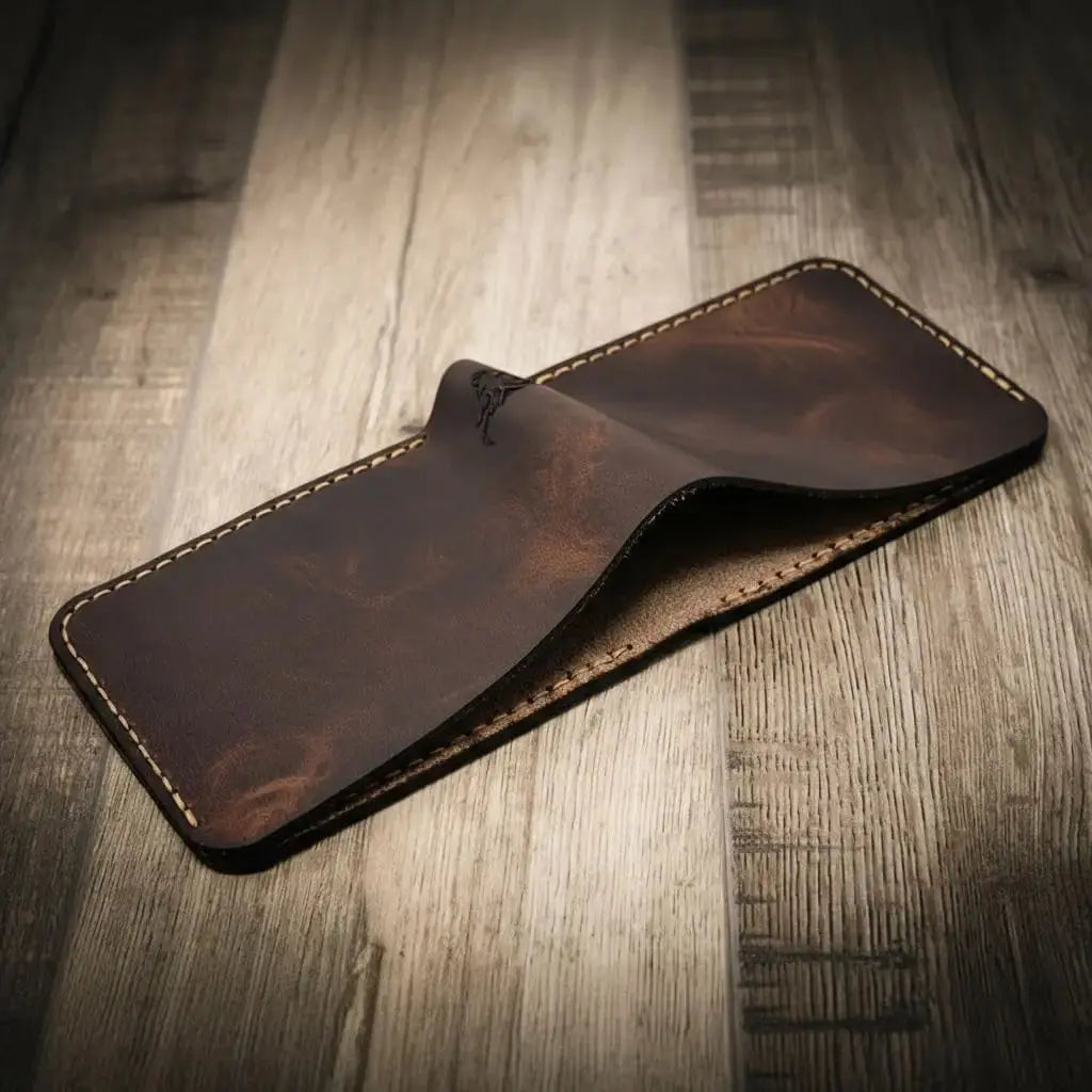 Rio Grande Bifold Wallet Bull Sheath Leather