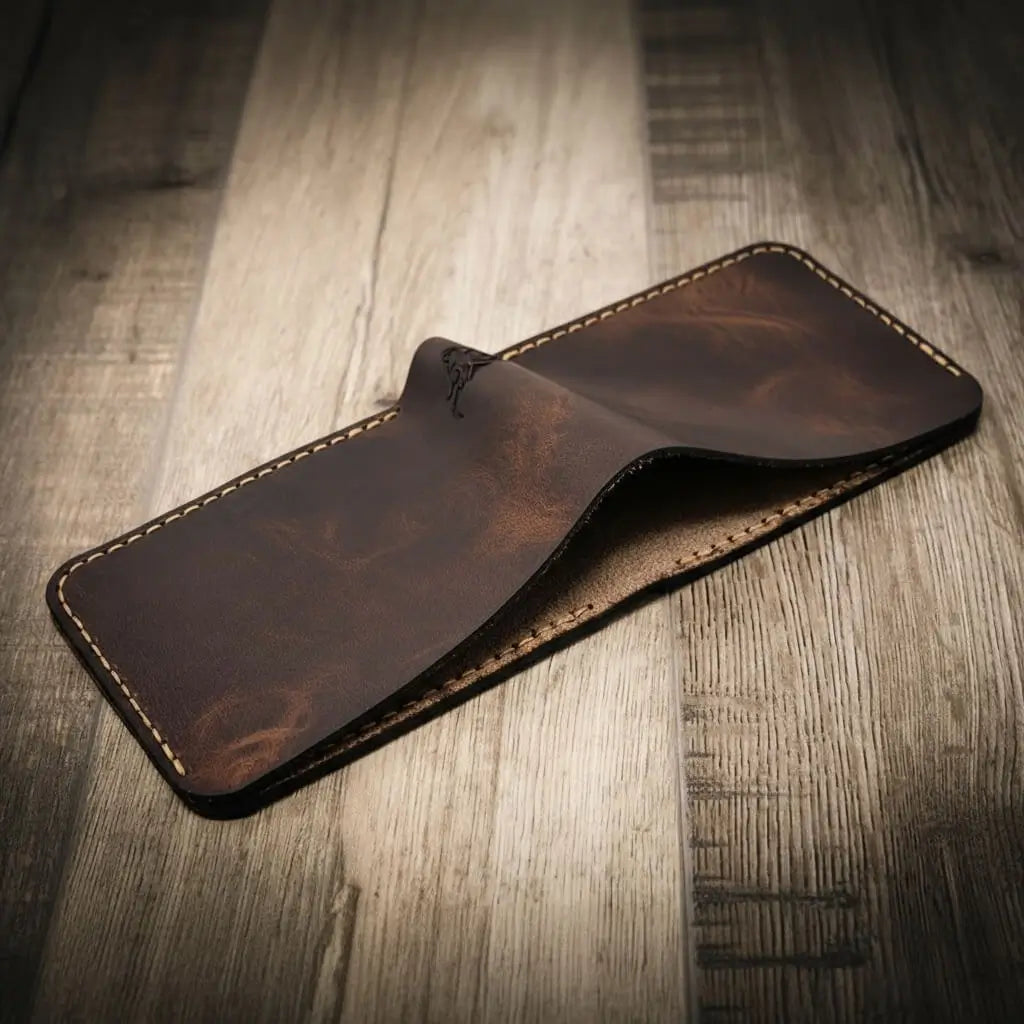 Rio Grande Bifold Wallet Bull Sheath Leather
