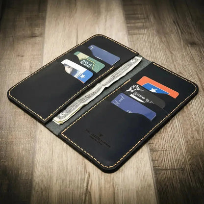The Houstonian Long Wallet Bull Sheath Leather